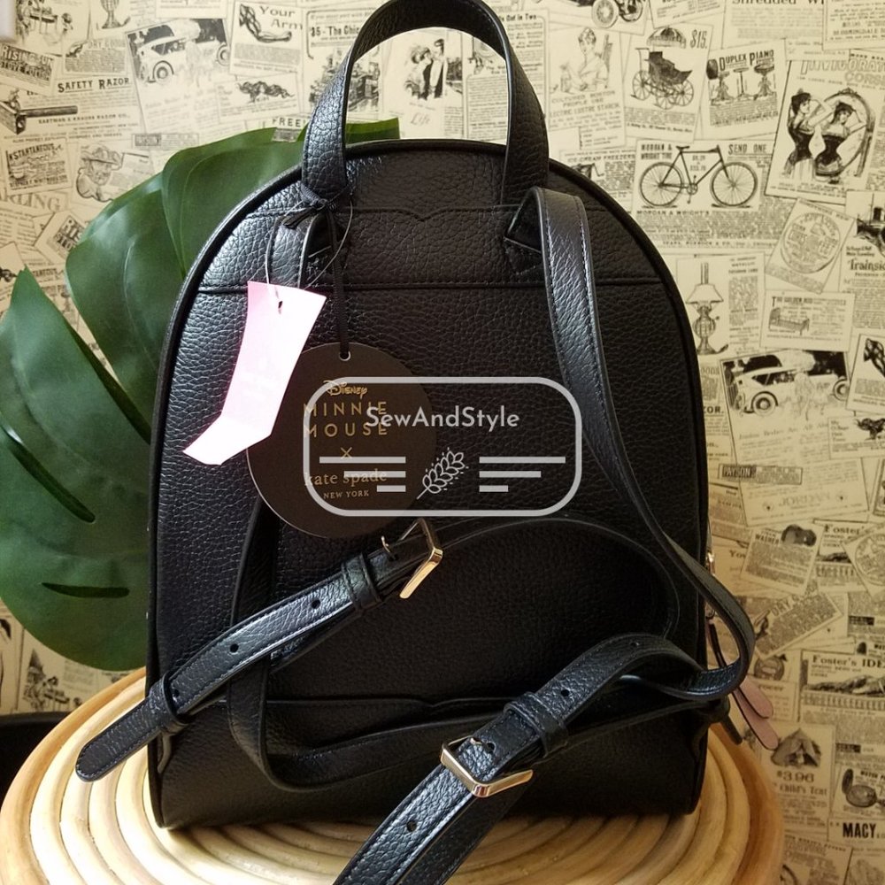Kate Spade NWT Pebble Leather Minnie Backpack - Picture 8 of 14
